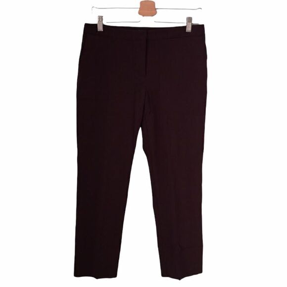 Mario Serrani Pants - Mario Serrani Italy Dark Purple Pants/Capri in Size 8